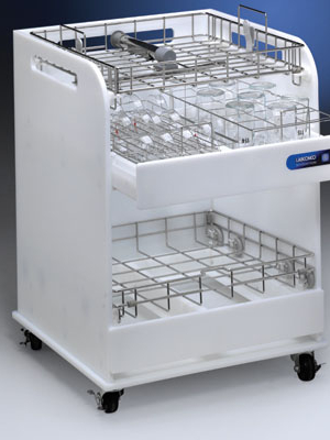 ScrubberMate Glassware and Rack Cart