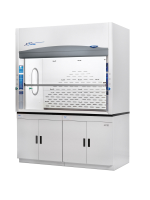 Protector XStream I-S Fume Hood on Cabinet