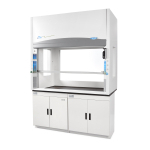 4' Protector Echo Filtered Benchtop Hood, Formaldehyde Sensor, side windows 230V