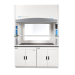 4' Protector Echo Filtered Benchtop Hood, Formaldehyde Sensor, side windows 115V