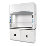 4' Protector Echo Filtered Benchtop Hood, Formaldehyde Sensor, side windows 230V