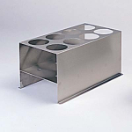 Eight-Place Stainless Steel Rack for 600 ml Tubes