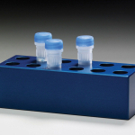 0.5 ml microcentrifuge, 7.5 mm Aluminum Tube Rack (96 tubes)